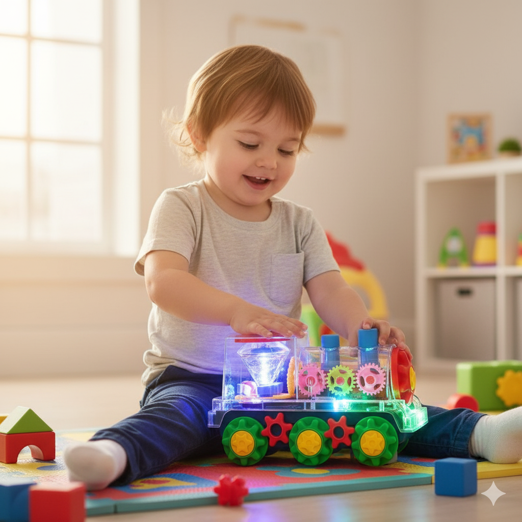 Locomotora musical para niños